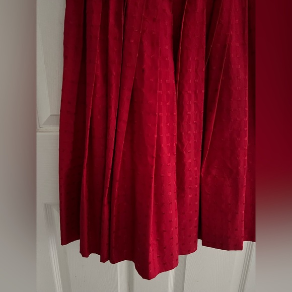 Vintage 1950’s 1960’s Red Dress 💌 Pinup Christmas - Picture 6 of 7